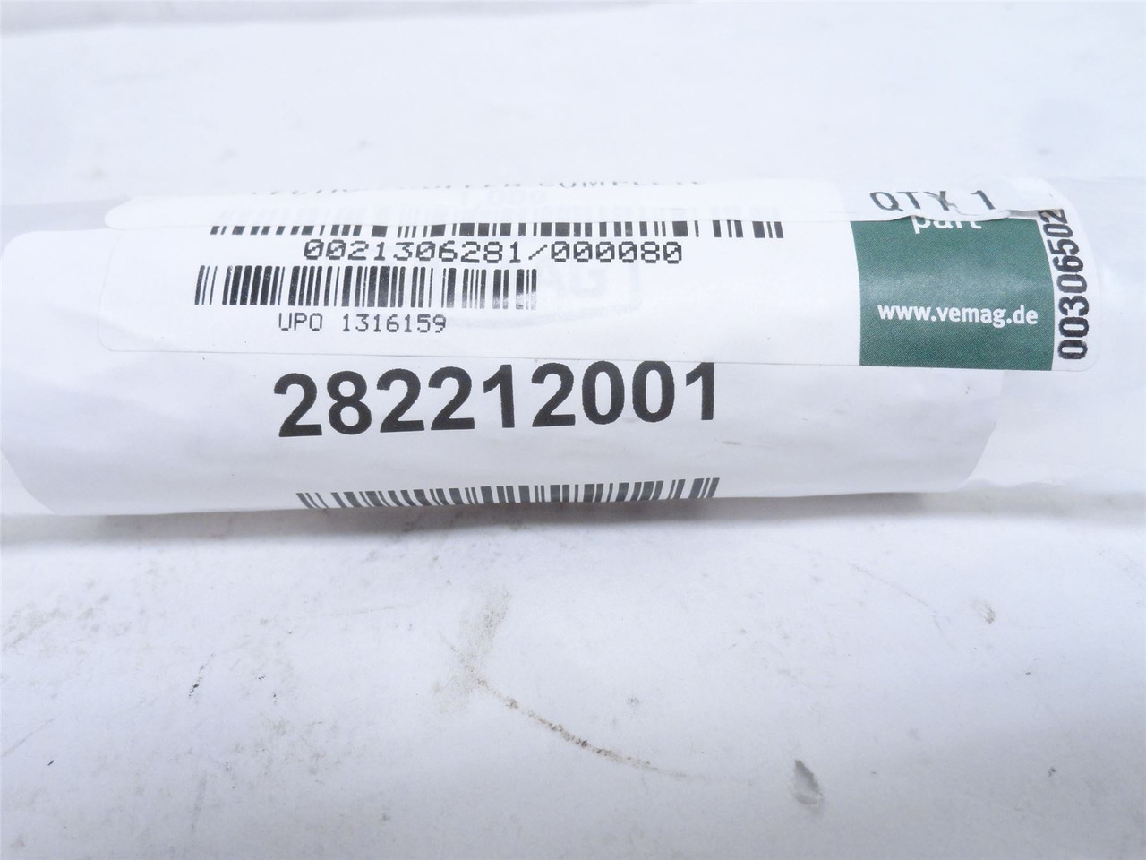 Vemag 282212001; Deflection Roller; 15-1/2" Belt Width