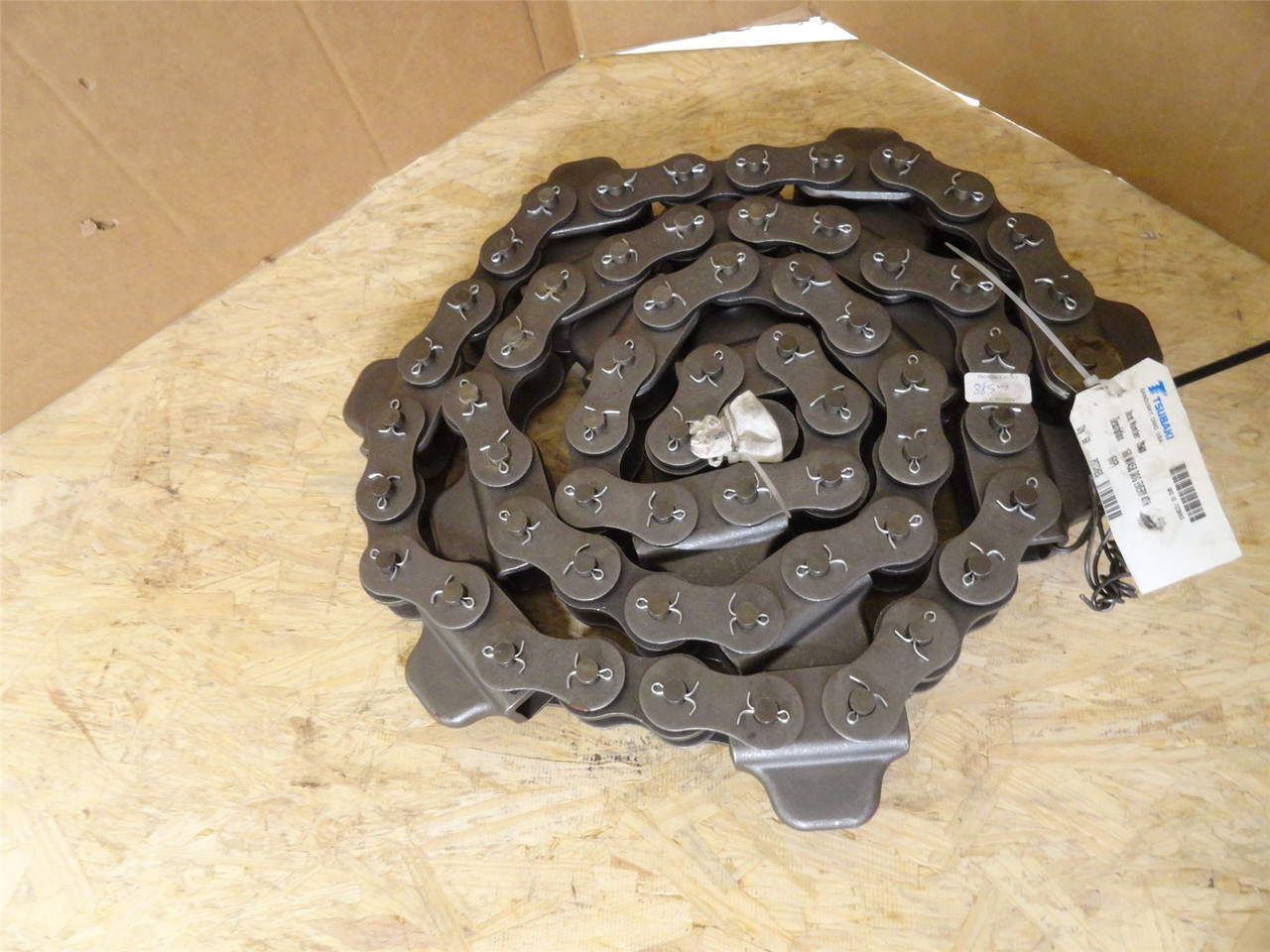 Tsubaki 7588-10ft; Roller Chain #160 W/458 Dog Every 4th Link