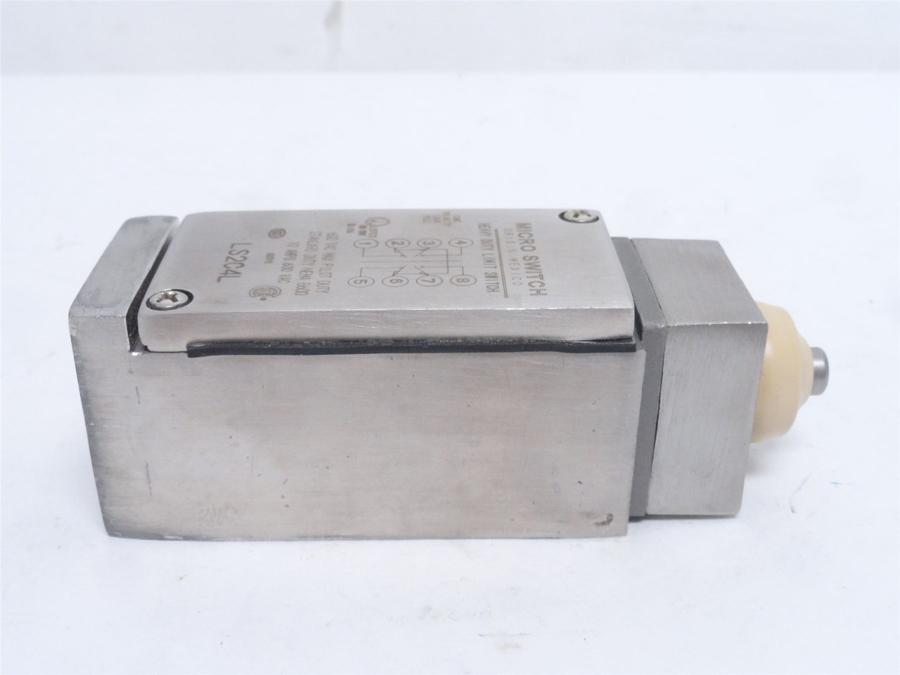 Micro-Switch LS2C4L; Limit Switch SS; 10A; 600VAC; 3/4NPT