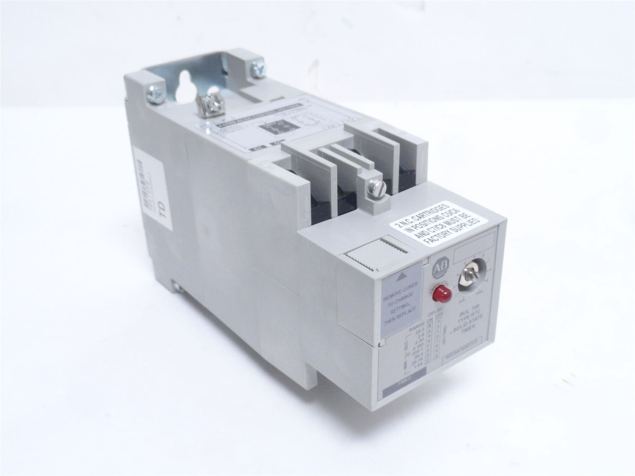 Allen-Bradley 700-RTC00000U1; Timing Relay; 120-600VAC