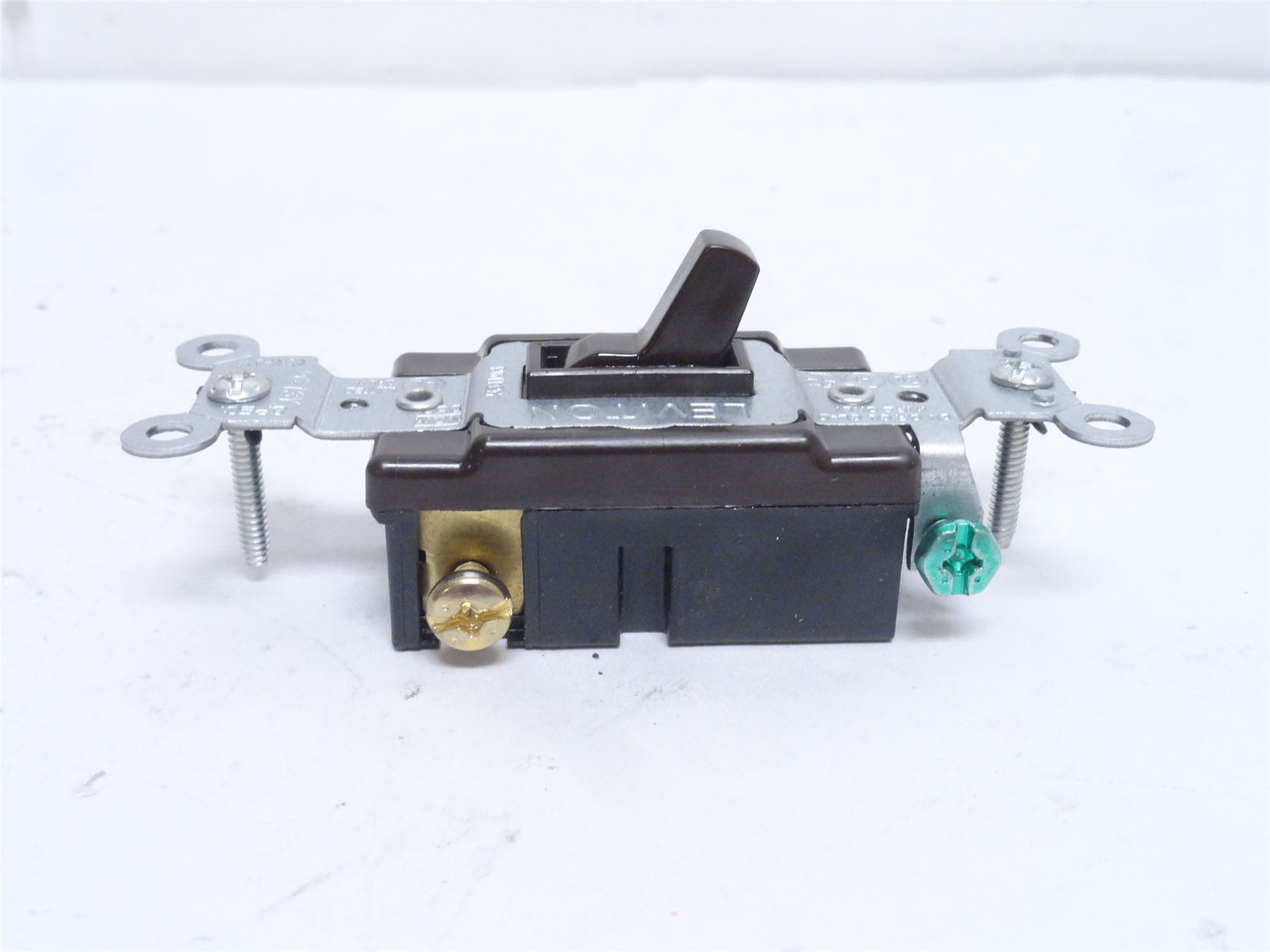 Leviton 54503-2; Brown Toggle Switch; 1P; 15A; 120/277VAC
