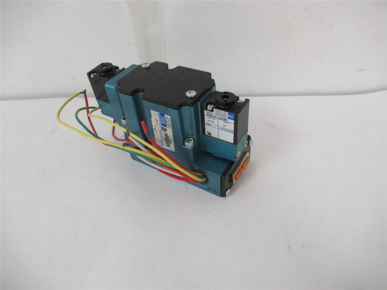 MAC 6341D-213-PM-611DA; Solenoid Valve 24VDC 8.5W VAC-150PSI