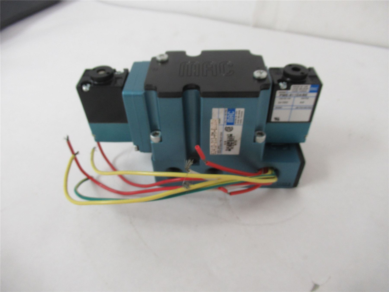 MAC 6341D-213-PM-611DA; Solenoid Valve 24VDC 8.5W VAC-150PSI