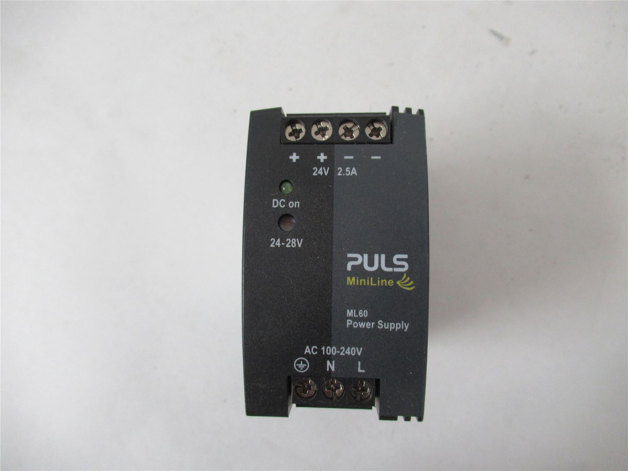 PULS ML60.241; AC DIN Rail Power Supply 1 Output 24V 2.5A