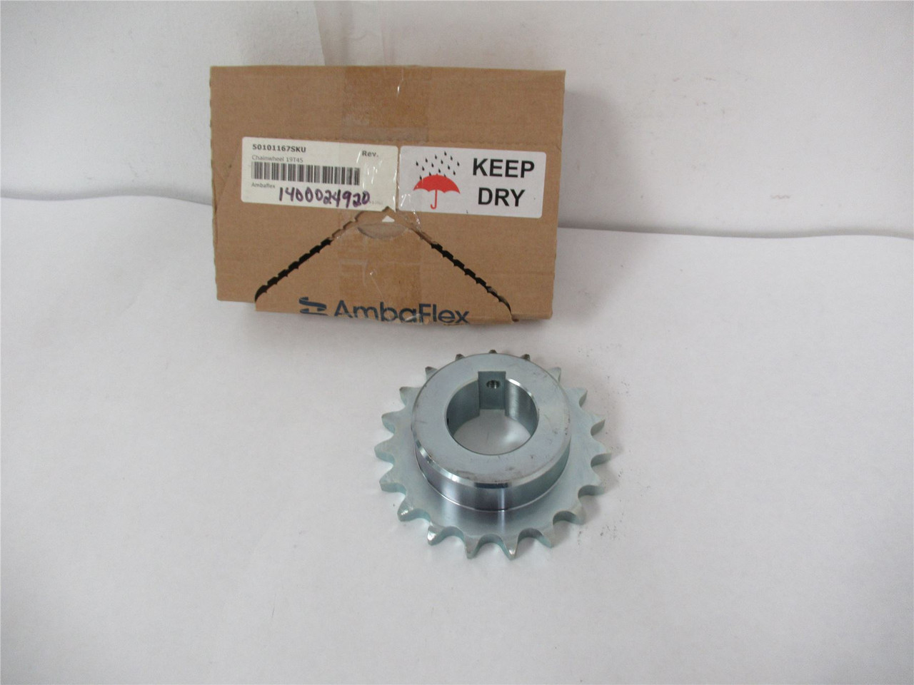AmbaFlex 50101167SKU; Chainwheel 45mm ID 19 Teeth