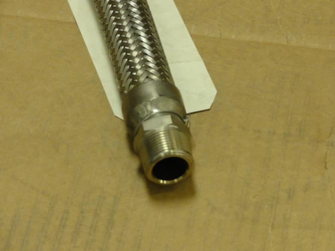 MFG- MDL-UNKN-190716; Braided Hose Coupling;3/4"MNPT X 3/4"FNPT