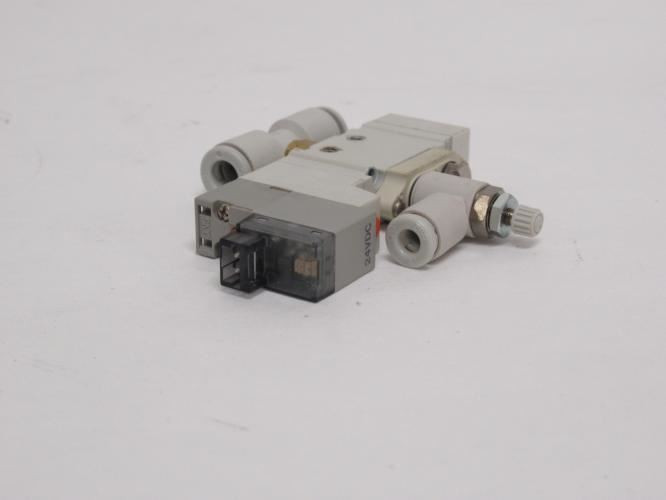 SMC SY3120-5GS-M5; Air Solenoid Valve; 0.15-0.7MPa; 24VDC