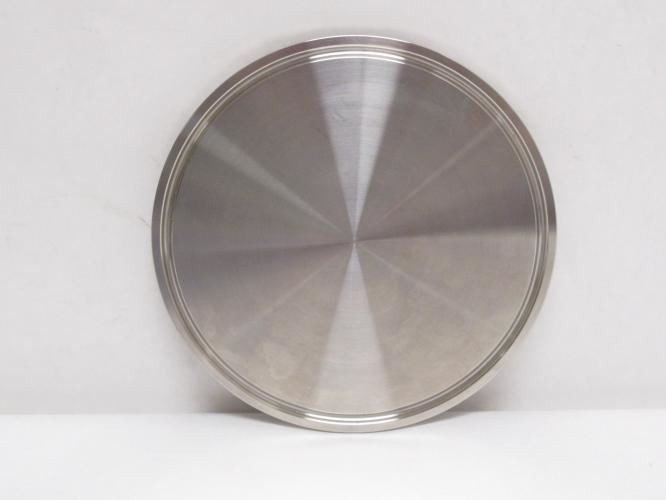 CSE 11P795; Solid End Cap; SS-304; Size: 4" Clamp