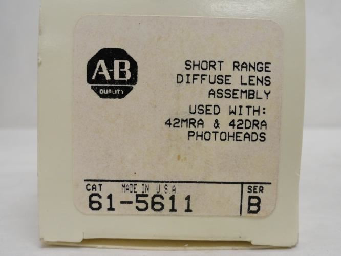 Allen-Bradley 61-5611; Short Range Diffuse Lens Assembly