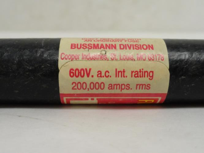 Bussmann FRS-R-1; Fusetron Dual Element Time Delay Fuse; 1A