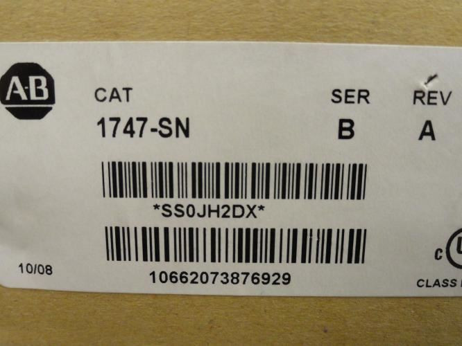 Allen-Bradley 1747-SN; Remote I/O Scanner Module