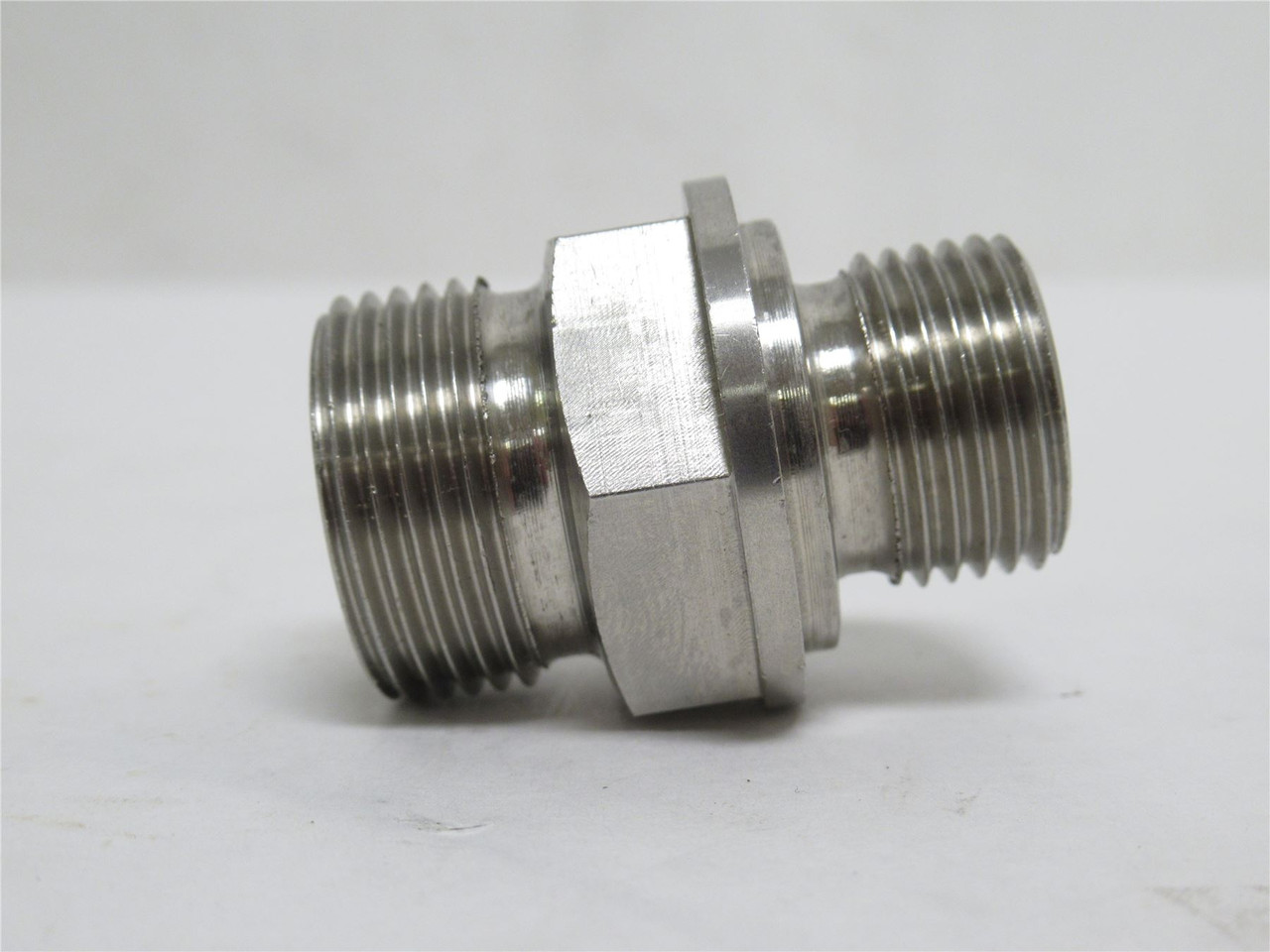 Scan American 931920; Flanged Connector; SS; 0.7 x 0.86"OD