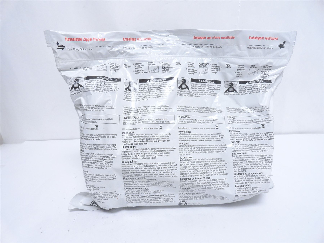 3M 53P71; Half Mask Respirator Ki; W/Cartridges; Size: Large