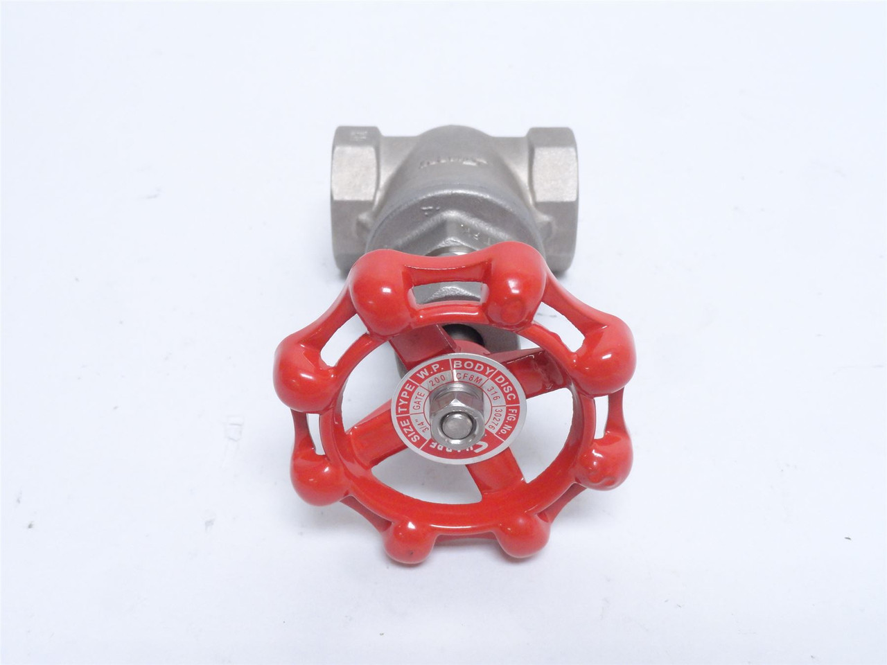 Sharpe 30276-3/4; Gate Valve; SS-316; 3/4NPT; 200PSI