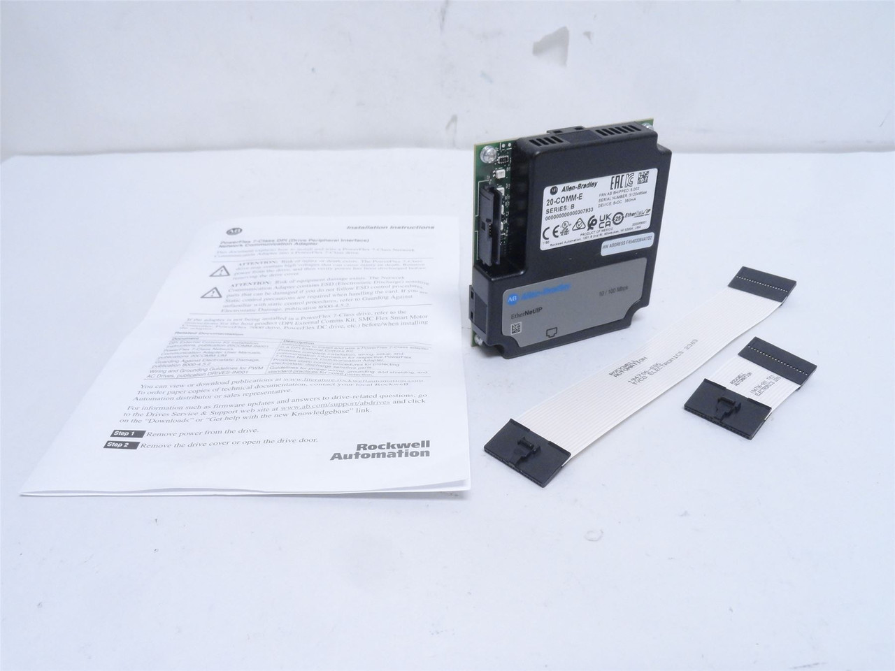 Allen-Bradley 20-COMM-E; EtherNet/IP to DPI Adapter; 5VDC