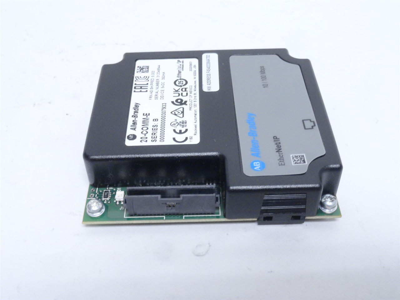 Allen-Bradley 20-COMM-E; EtherNet/IP to DPI Adapter; 5VDC