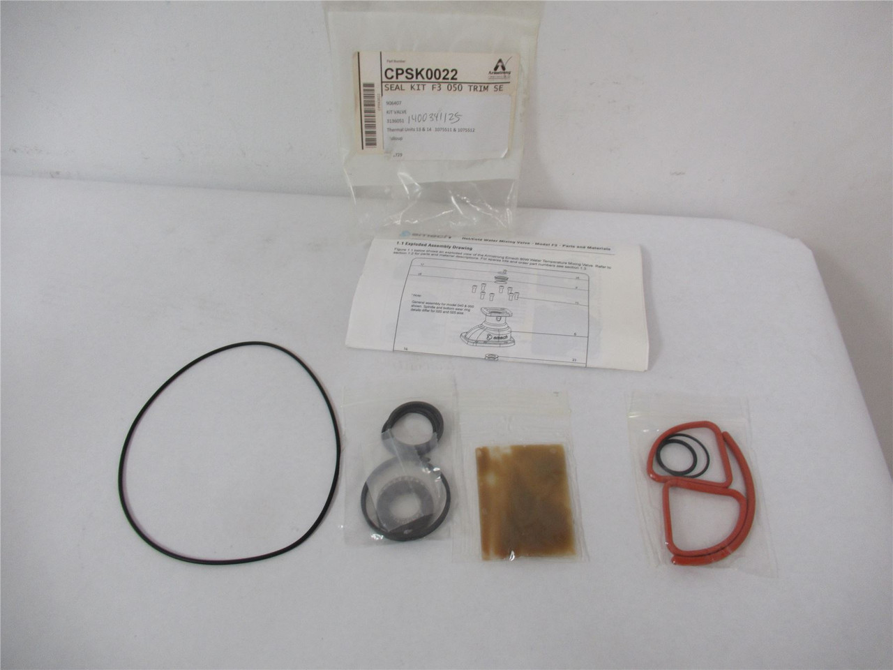 Armstrong CPSK0022; Seal Kit F3 050 Trim SE