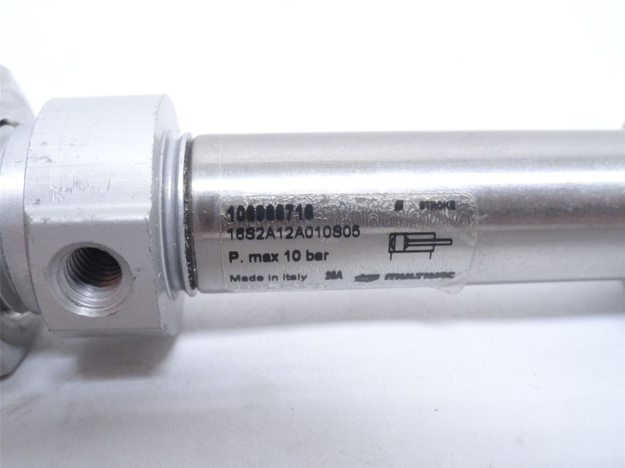 Multivac 106966716; Air Cylinder; 10mm Stroke; 12mmID