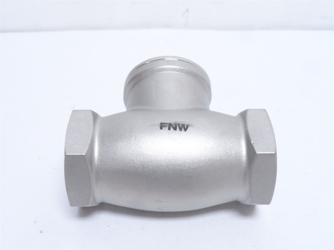 FNW 16B-200 1-1/4; Swing Check Valve; SS-316; 1-1/4NPT