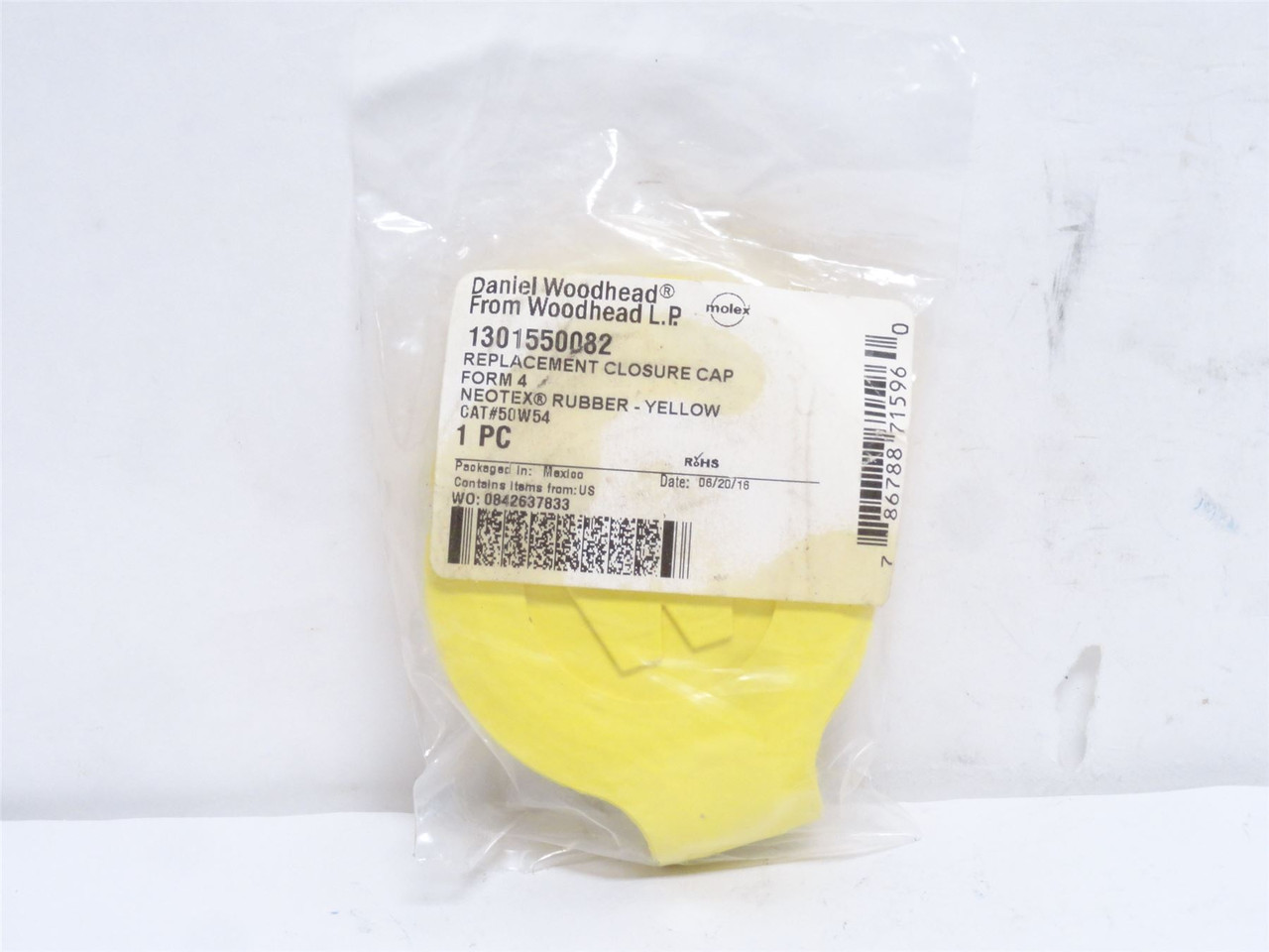 Woodhead 1301550082; Closure Cap 50W54