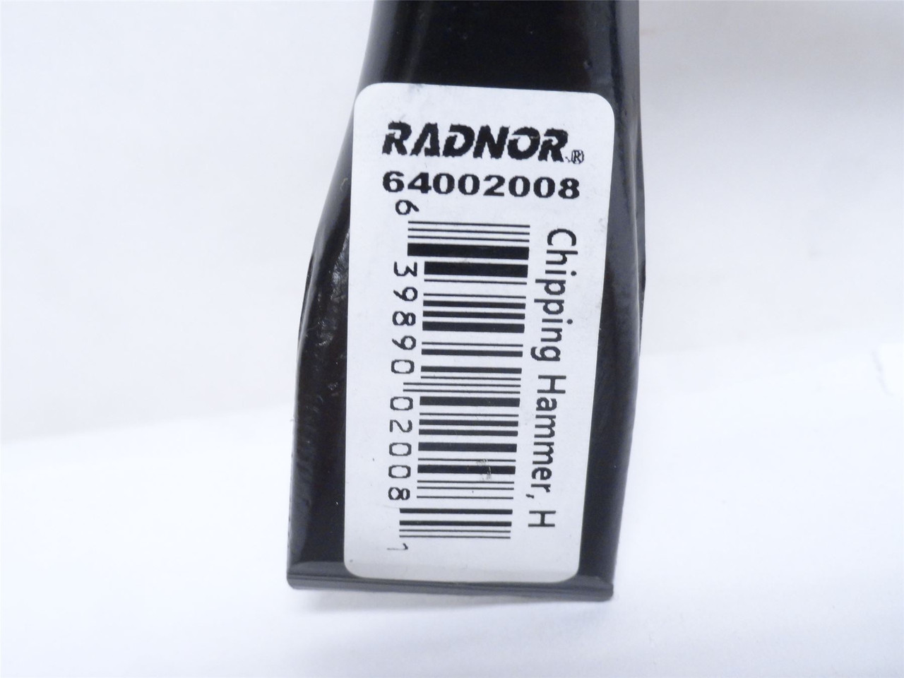 Radnor 64002008; Chipping Hammer W/Cone & Chisel; Coil Handle
