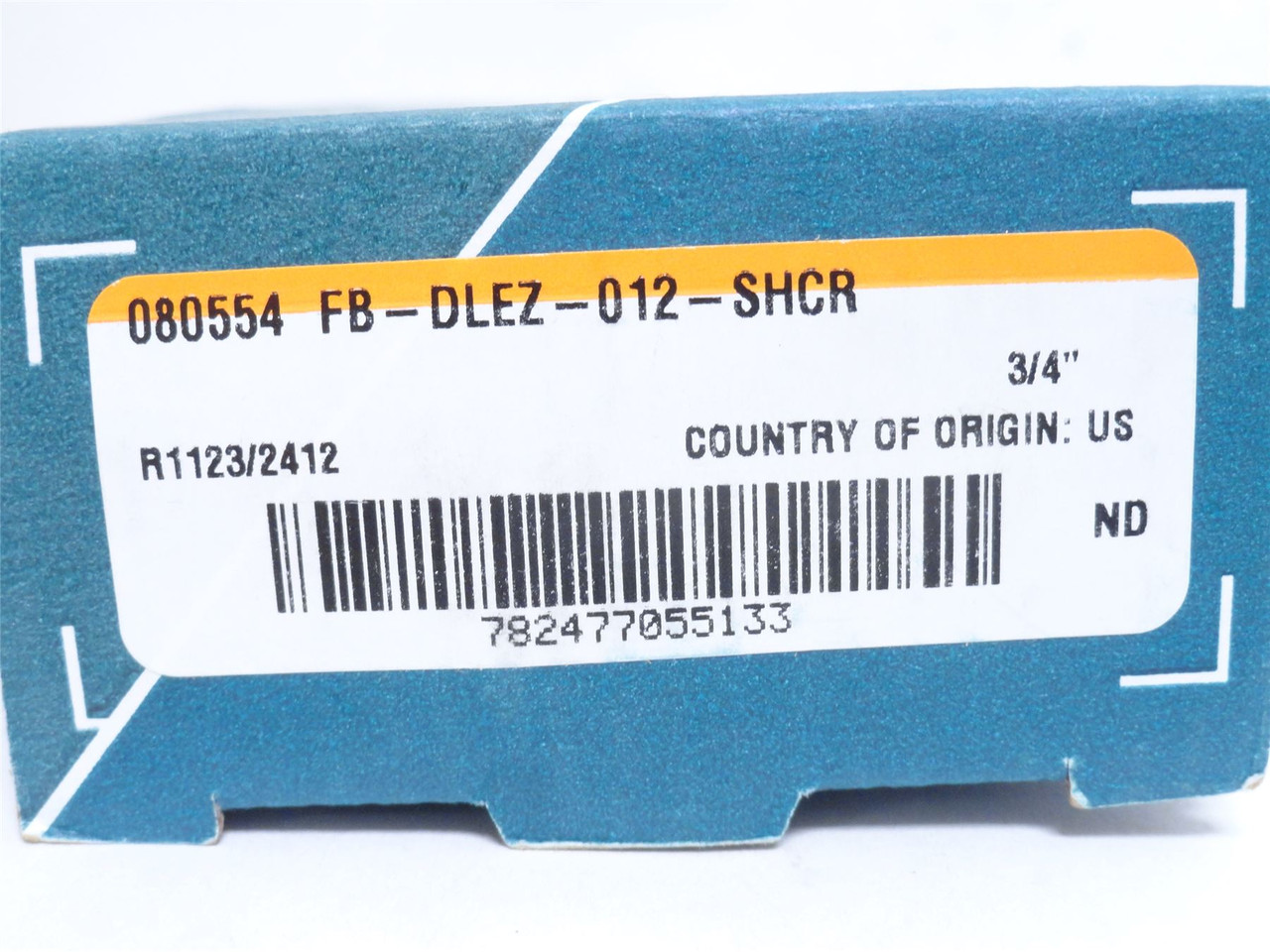 Dodge FB-DLEZ-012-SHCR; Flange Bearing 080554; SS; 3/4"ID
