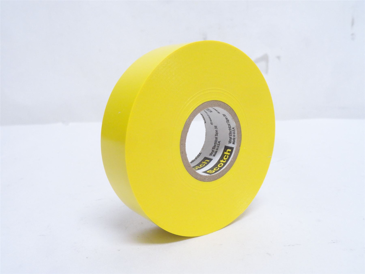 Scotch 35 YELLOW; Yellow Electrical Tape; 3/4" Wide x 66'