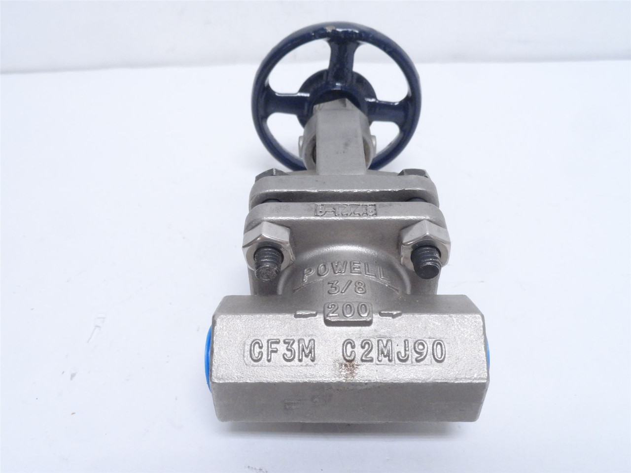 Powell 2474TN0T3/8; Bolted Bonnet Globe Valve; SS; 3/8NPT