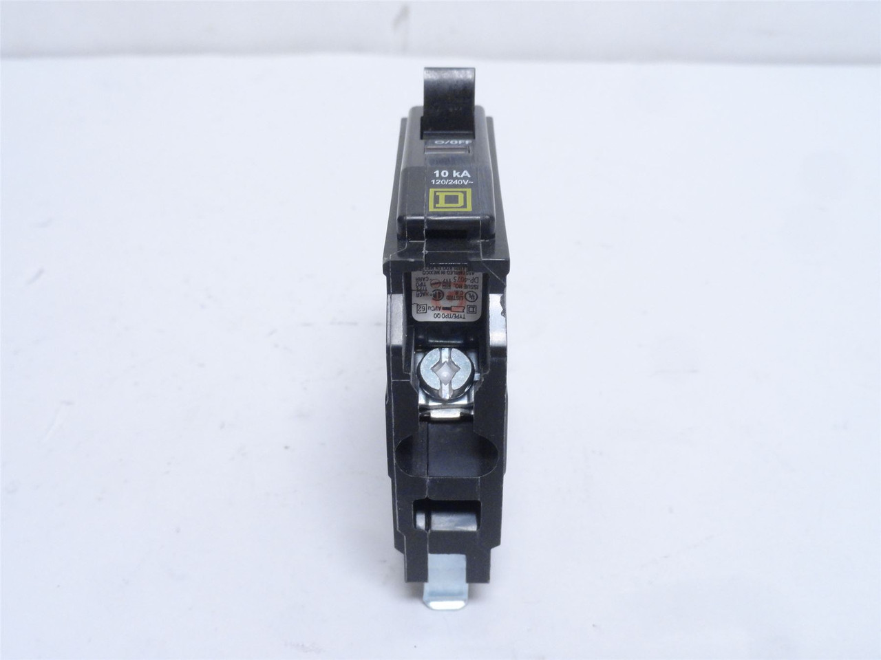 Square D QO110; Circuit Breaker; 10A; 1P; 120/240VAC
