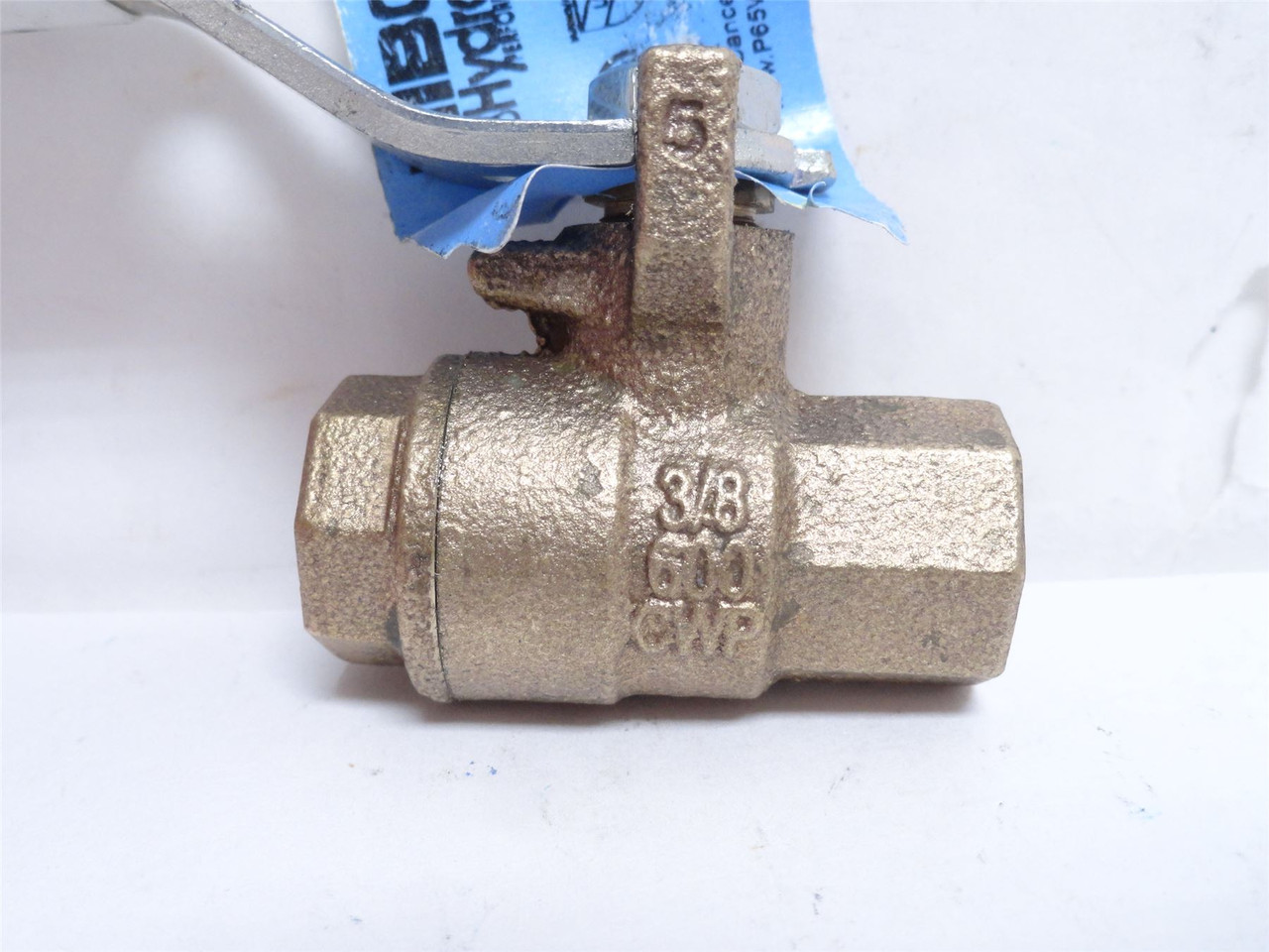 Nibco T-585-80-LF-3/8; Lead-Free Bronze Ball Valve; 3/8NPT