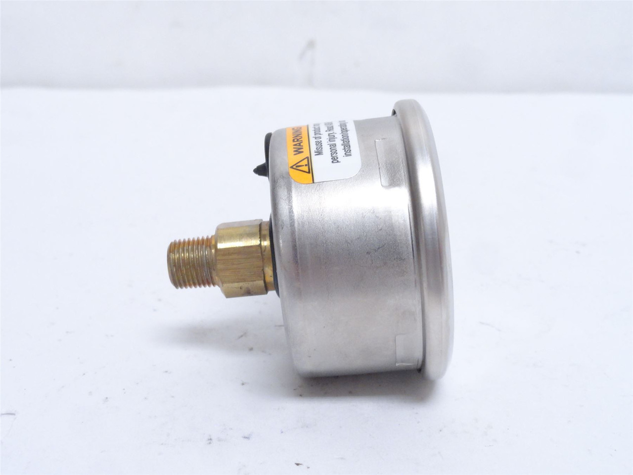 LENZ AUB-100-20RC; Liquid Filler Pressure Gauge; 0-100PSI