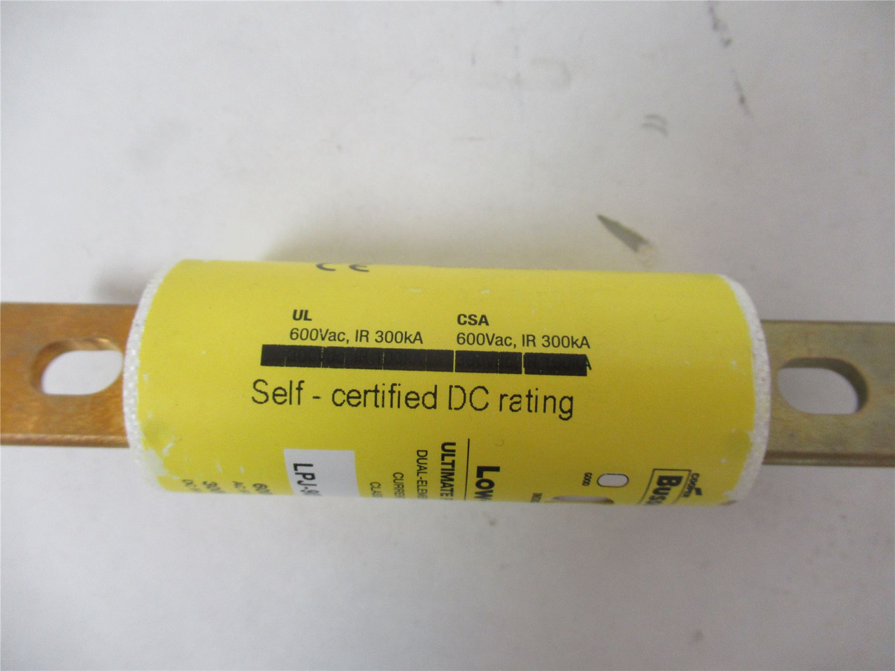 Bussmann LPJ-90SPI; Fuse 90A  Class J 600Vac 300Vdc