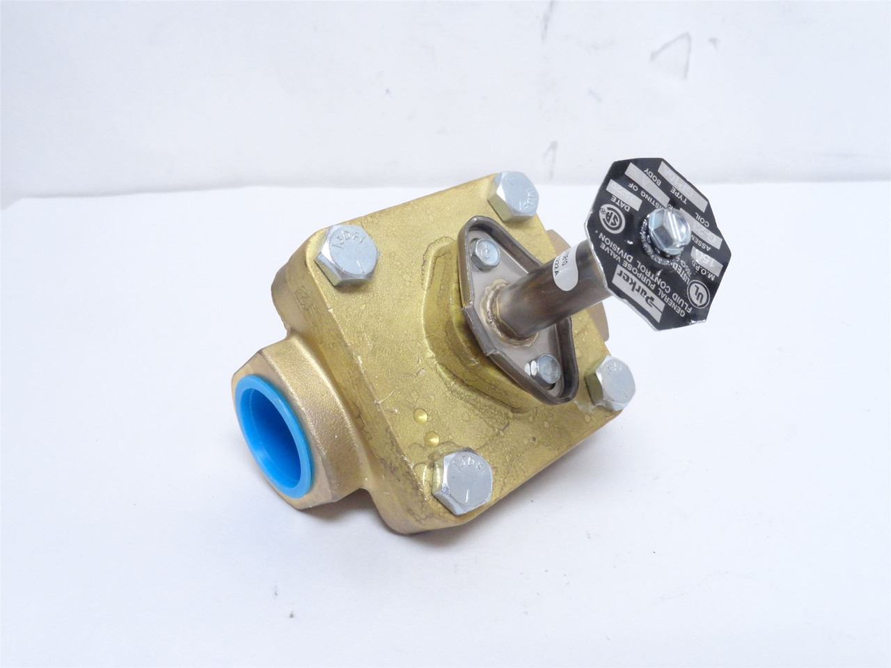 Parker GP10A; Brass Solenoid Valve Body; 1NPT; No Coil; 150PSI
