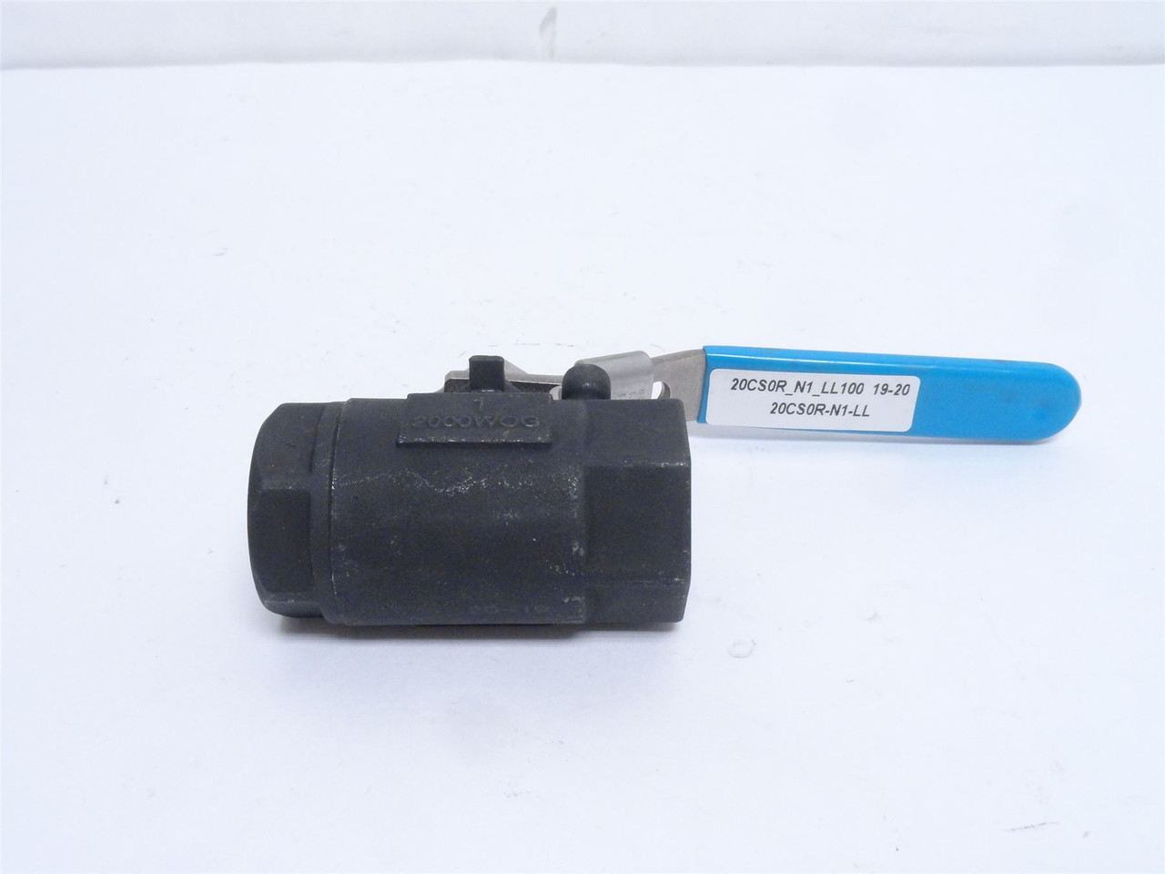Milwaukee Valve 20CSOR-N1-LL; Steel Ball Valve 1NPT; 2000 WOG