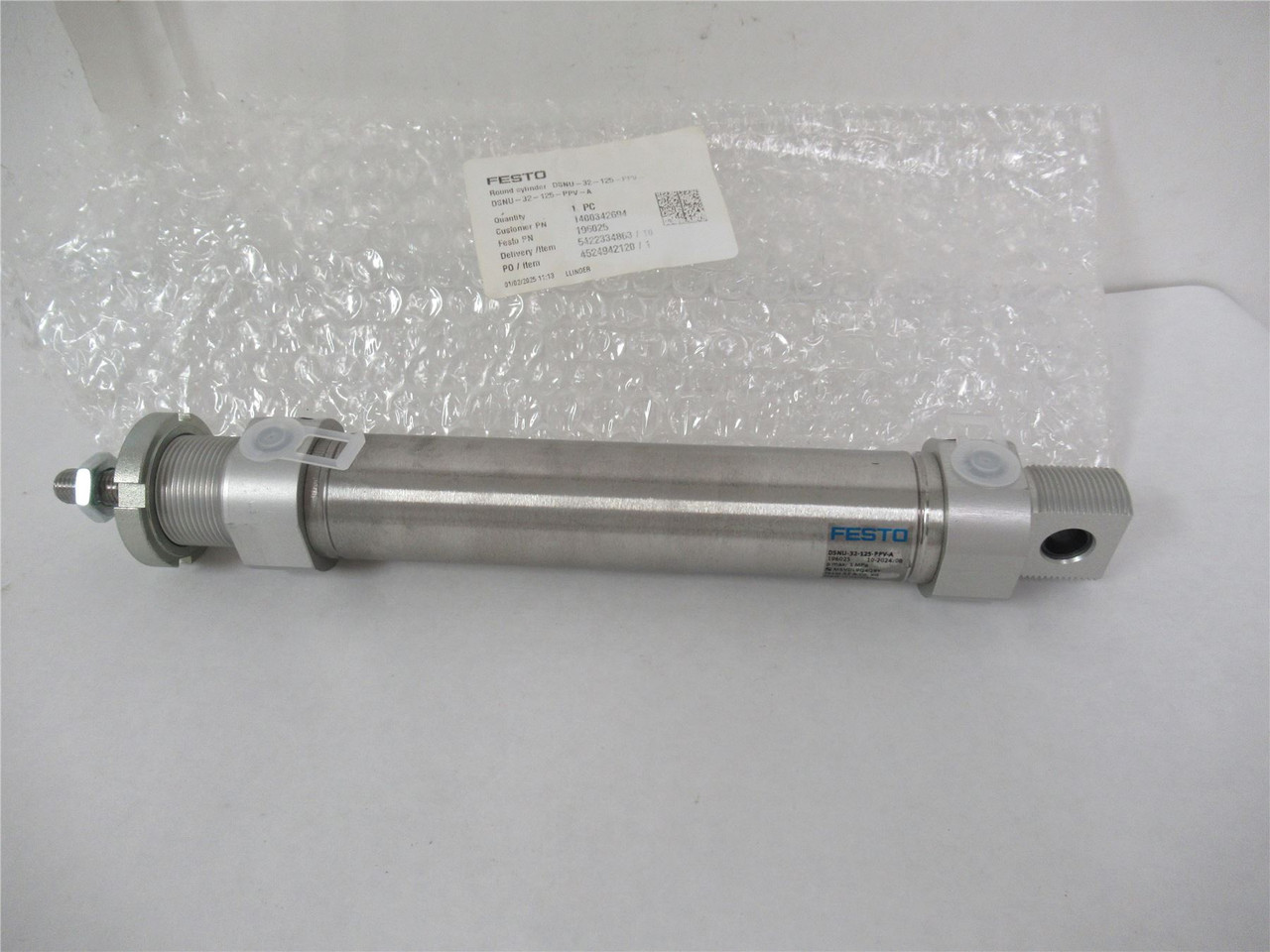 Festo DSNU-32-125-PPV-A; Air Cylinder 32mmB x 125mmStroke