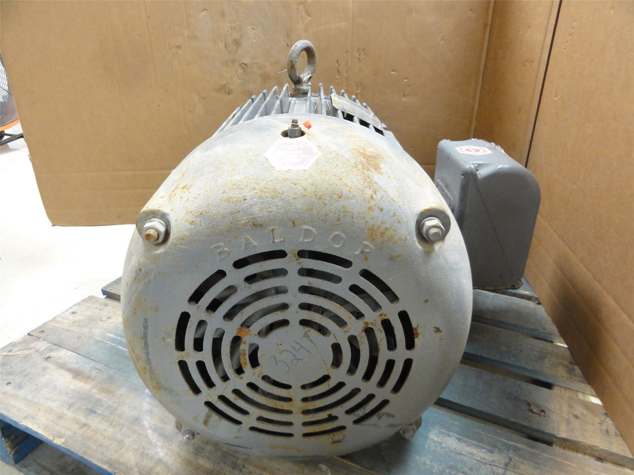 Baldor EM4110T; AC Motor 40HP; 230/460V; 1775RPM; 3PH; 60HZ