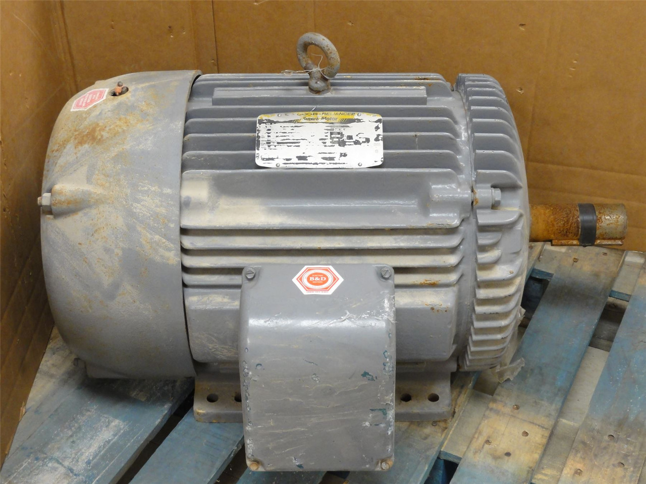 Baldor EM4110T; AC Motor 40HP; 230/460V; 1775RPM; 3PH; 60HZ