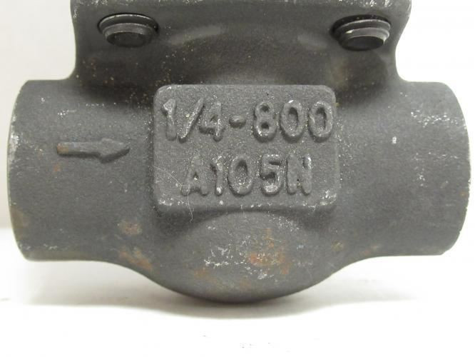 Sharpe 44834-1/4; Forged Globe Valve 1PRK7; 1/4NPT; 1975PSI