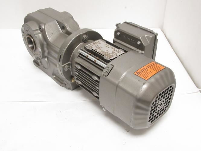 SEW KT47/TDRS71S4BE05HR; AC Gearmotor; 230/460V; 46.03:1 Ratio