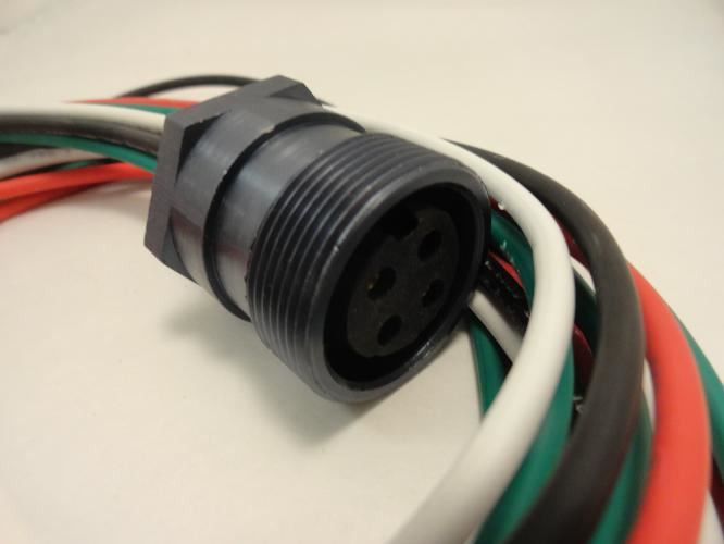 Turck GXF 42-2M/14.5/NPT; Circular Connector 4-pin 2M