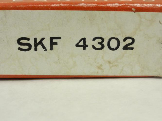SKF 4302ATN; Ball Bearing 15mm ID x 42mm OD x 17mm Wide