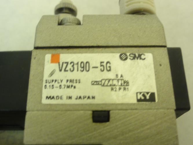 SMC CVM5T25-25-15G; Mounted Cylinder; 25mm Bore; 25mm Stroke
