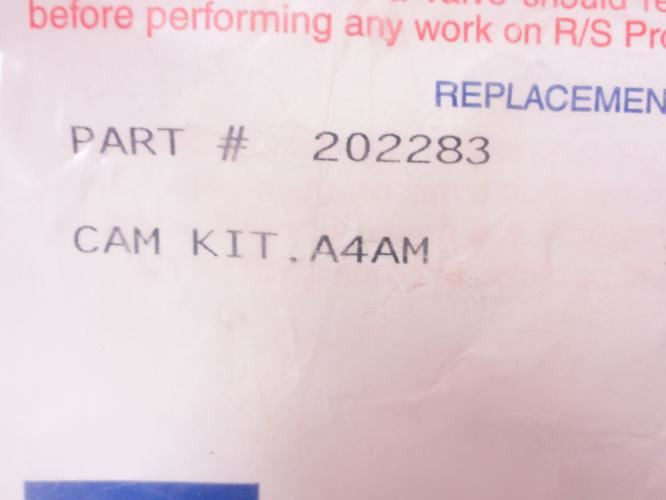 Parker 202283; Cam Kit; A4AM Standard