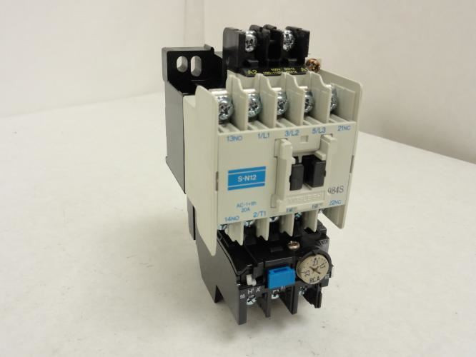 Mitsubishi MSO-N12; Starter 20A 3P 600V Max Coil: 100-110V@60HZ