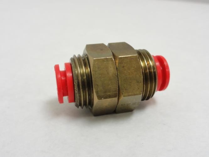 SMC KQ2E09-00A; Bulkhead Union One-Touch Fitting 5/16" Tube
