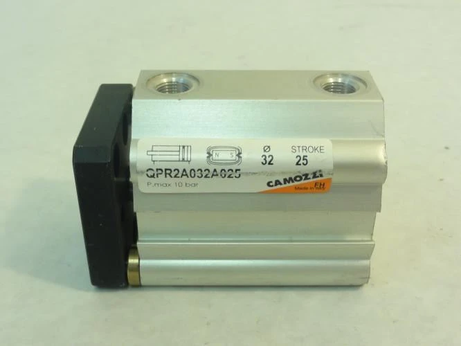 Camozzi QPR2A032A025; Pneumatic Cylinder; 32mm Bore; 25mm Stroke