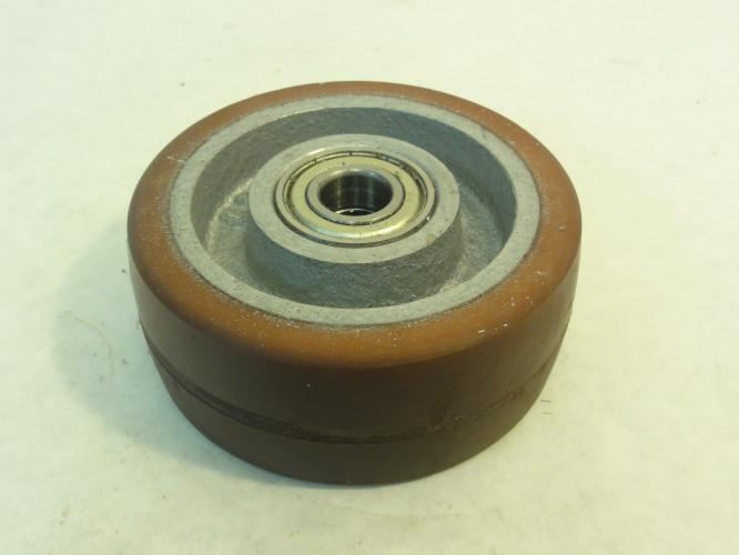 MFG- MDL-UNKN-164096; Polyurethane Wheels; 3-7/8" OD