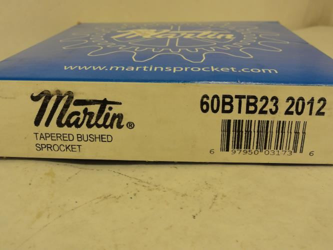 Martin 60BTB23-2012; Bushed Sprocket # 60; 23Teeth