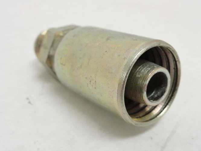 Parker 103HY-8-8; Crimp Coupler 1/2 JIC to # 8 Hose