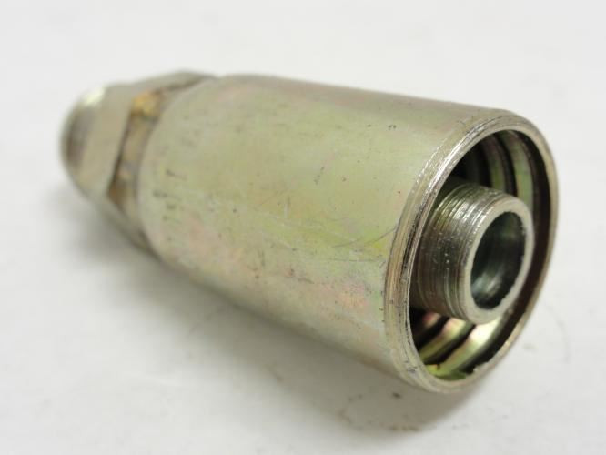 Parker HY08-BH4N; Crimp Coupler 1/2 JIC to # 8 Hose